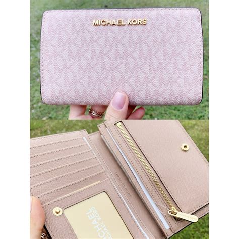 sparkly michael kors wallet|pink wallet Michael Kors.